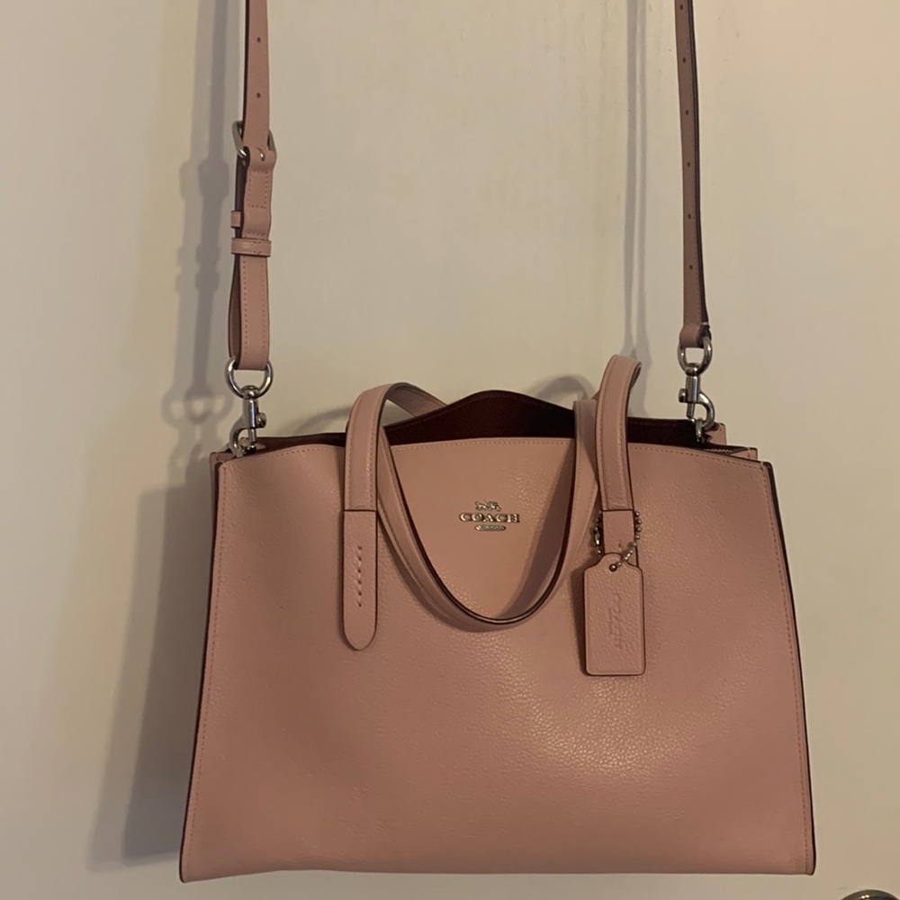 Coach Pink Tote Bag
